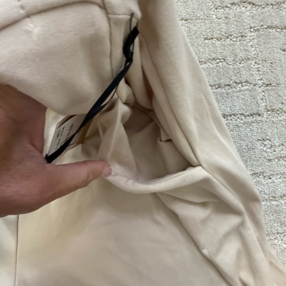 Halogen Cream Wide Leg Pants - Picture 4 of 5